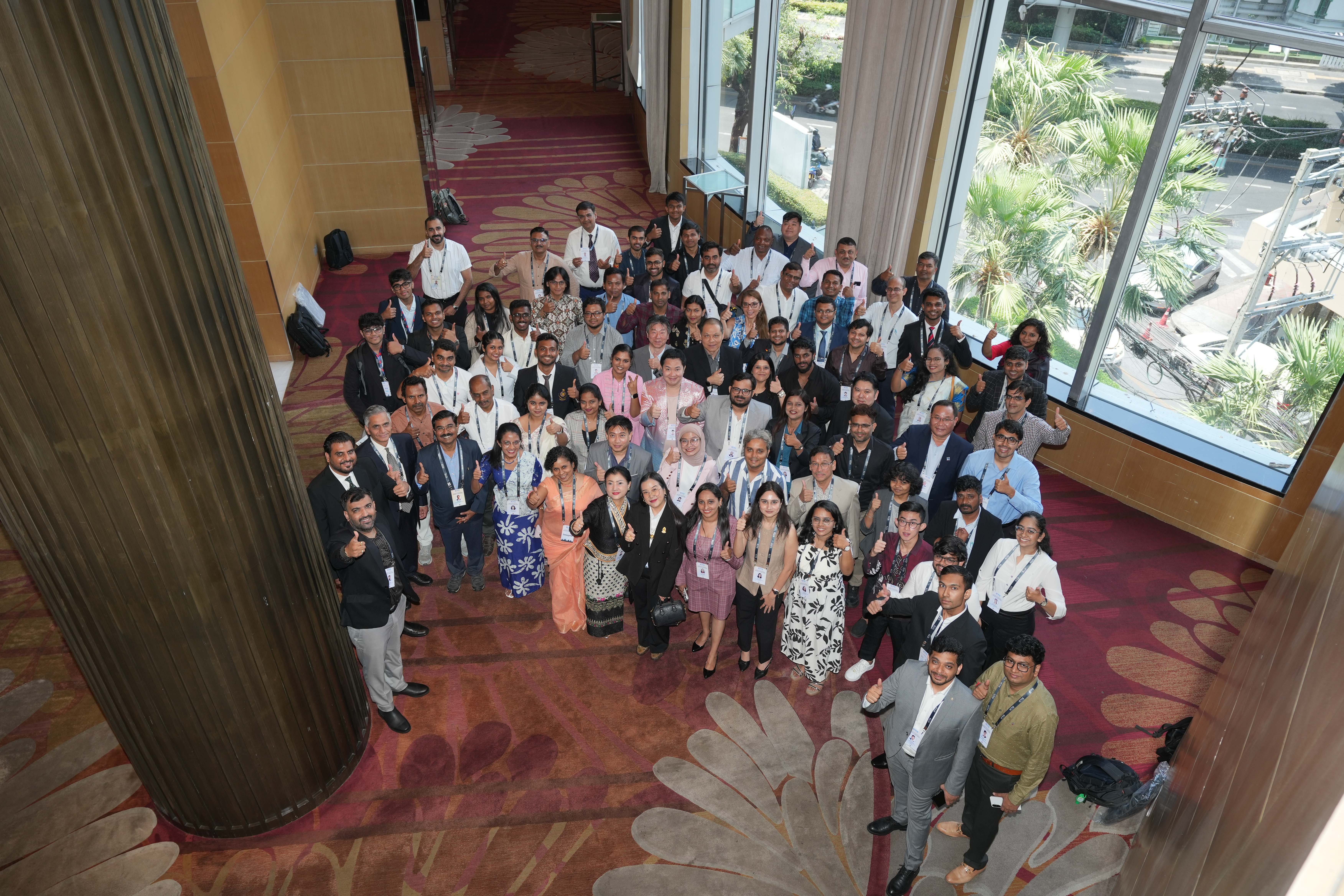 GR Global collaborators at a conference